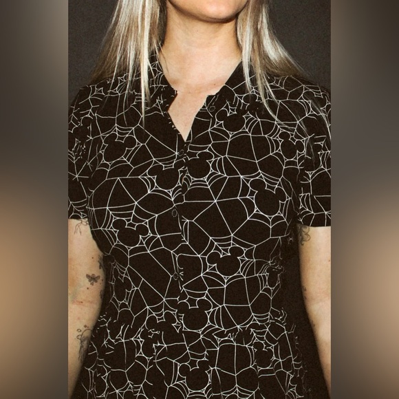 Disney Dresses & Skirts - Cakeworthy Mickey Spiderweb Halloween Dress
